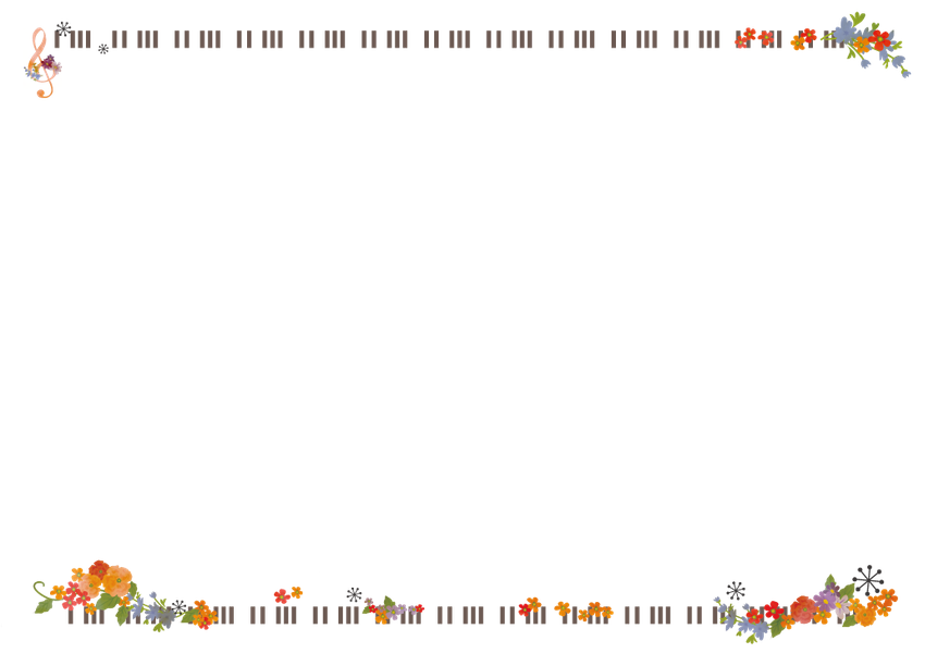Sea Nuts Club 発表会 プログラム制作 ピアノ 中面 スクエアガーデン